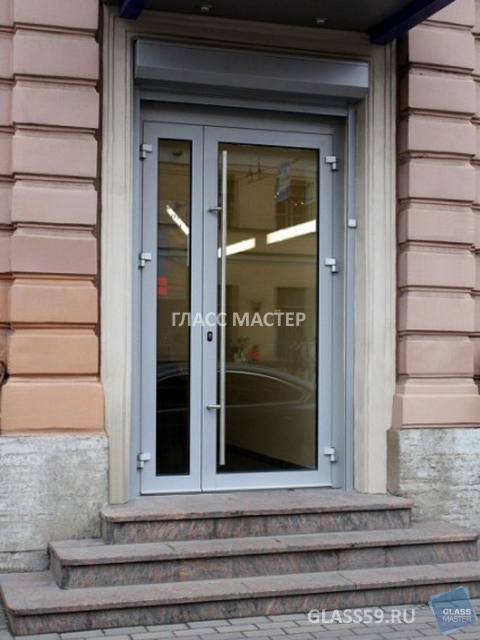 Алюминиевые теплые двери
