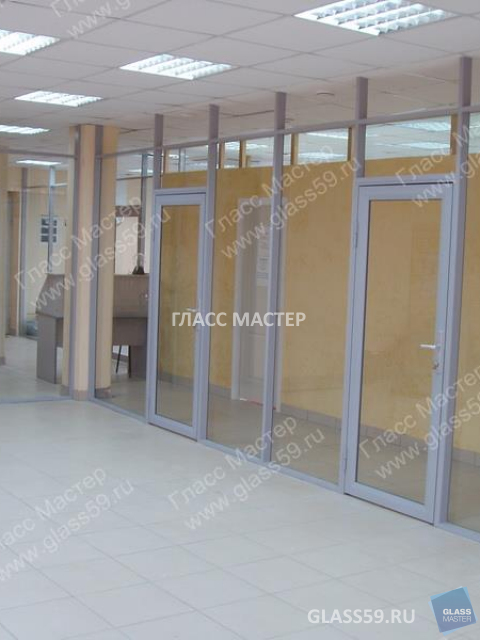 Офисные перегородки - ул. Блюхера, 3а